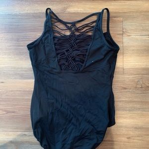 Bloch Camisole Leotard with Detailing in back